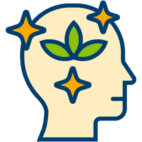 An icon representing no stress during a move.