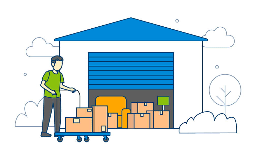 Renting a storage unit can help with your move by providing extra space for belongings.