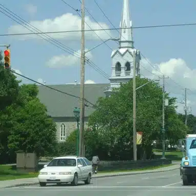 Clouds in the Orleans sky.
